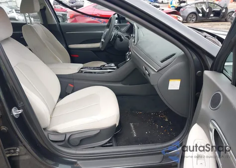 2023 Hyundai Sonata Hybrid Blue из США, поврежденный, VIN KMHL24JJ4PA060255